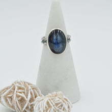 Load image into Gallery viewer, Oval Kyanite Ring - Size 7-1/2
