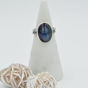 Oval Kyanite Ring - Size 7-1/2