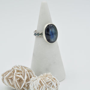 Oval Kyanite Ring - Size 7-1/2