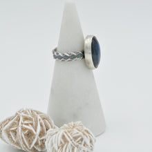 Load image into Gallery viewer, Oval Kyanite Ring - Size 7-1/2
