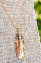 Load image into Gallery viewer, Tiny Feather Necklace II
