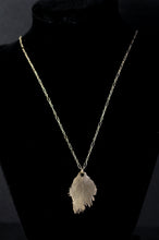 Load image into Gallery viewer, Small Bushy Feather Necklace
