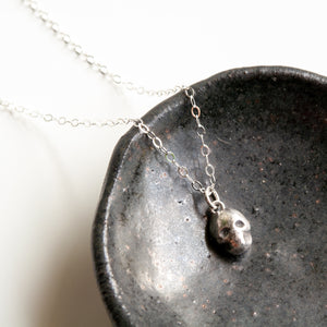 Tiny Skull Necklace