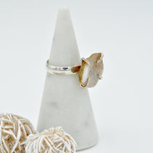 Load image into Gallery viewer, Crystal Geode Statement Ring - Size 8-1/2

