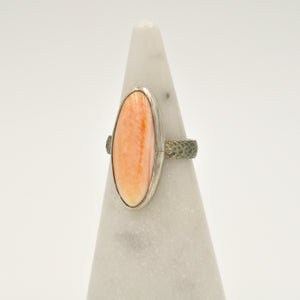 Spiny Oyster Shell Ring - Size 7