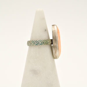 Spiny Oyster Shell Ring - Size 7