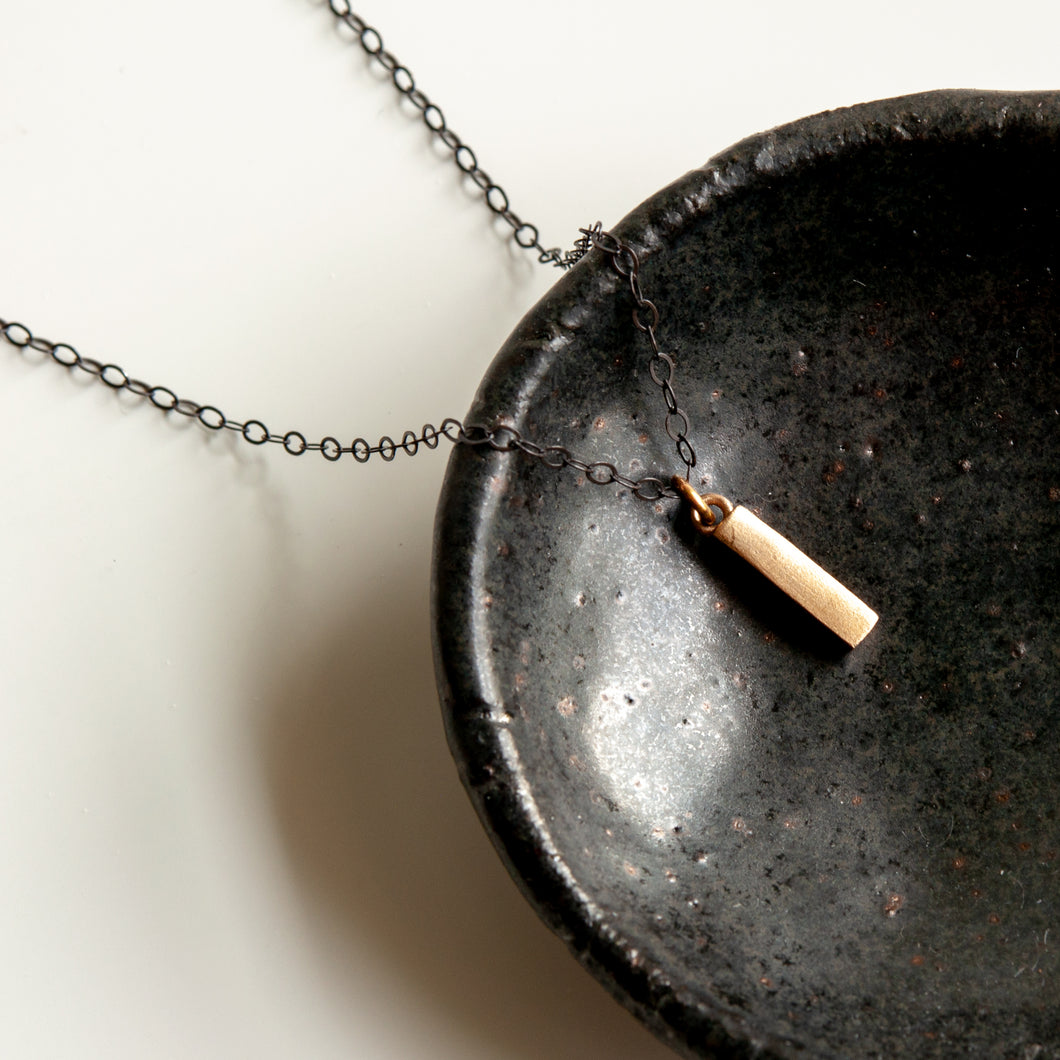 Edgy Mini Bar Necklace