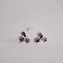 Load image into Gallery viewer, Honeycomb Stud earrings
