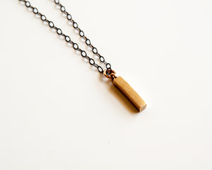 Edgy Mini Bar Necklace