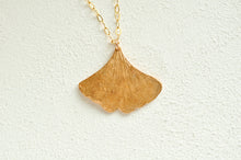 Load image into Gallery viewer, Ginkgo Leaf Necklace
