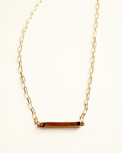 Horizontal Bar Necklace