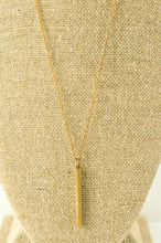 Load image into Gallery viewer, Long Bar Necklace
