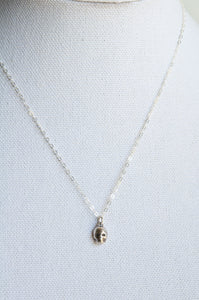 Tiny Skull Necklace