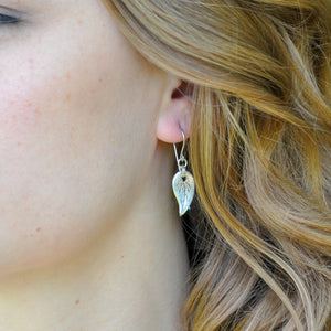 Dangling Leaf Earrings