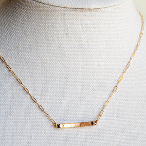 Horizontal Bar Necklace