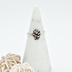 Tiny Pine Cone Ring