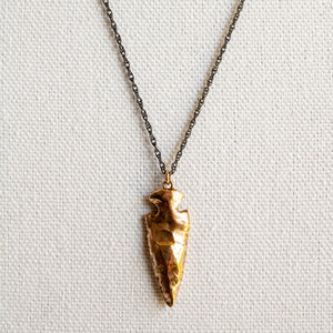 Large Arrowhead Necklace