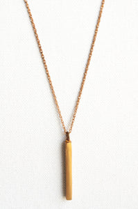 Long Bar Necklace