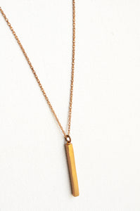 Long Bar Necklace