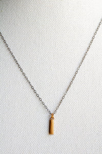 Edgy Mini Bar Necklace