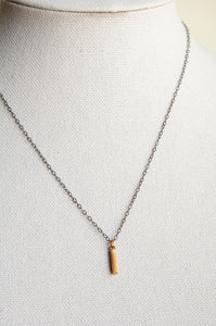 Edgy Mini Bar Necklace