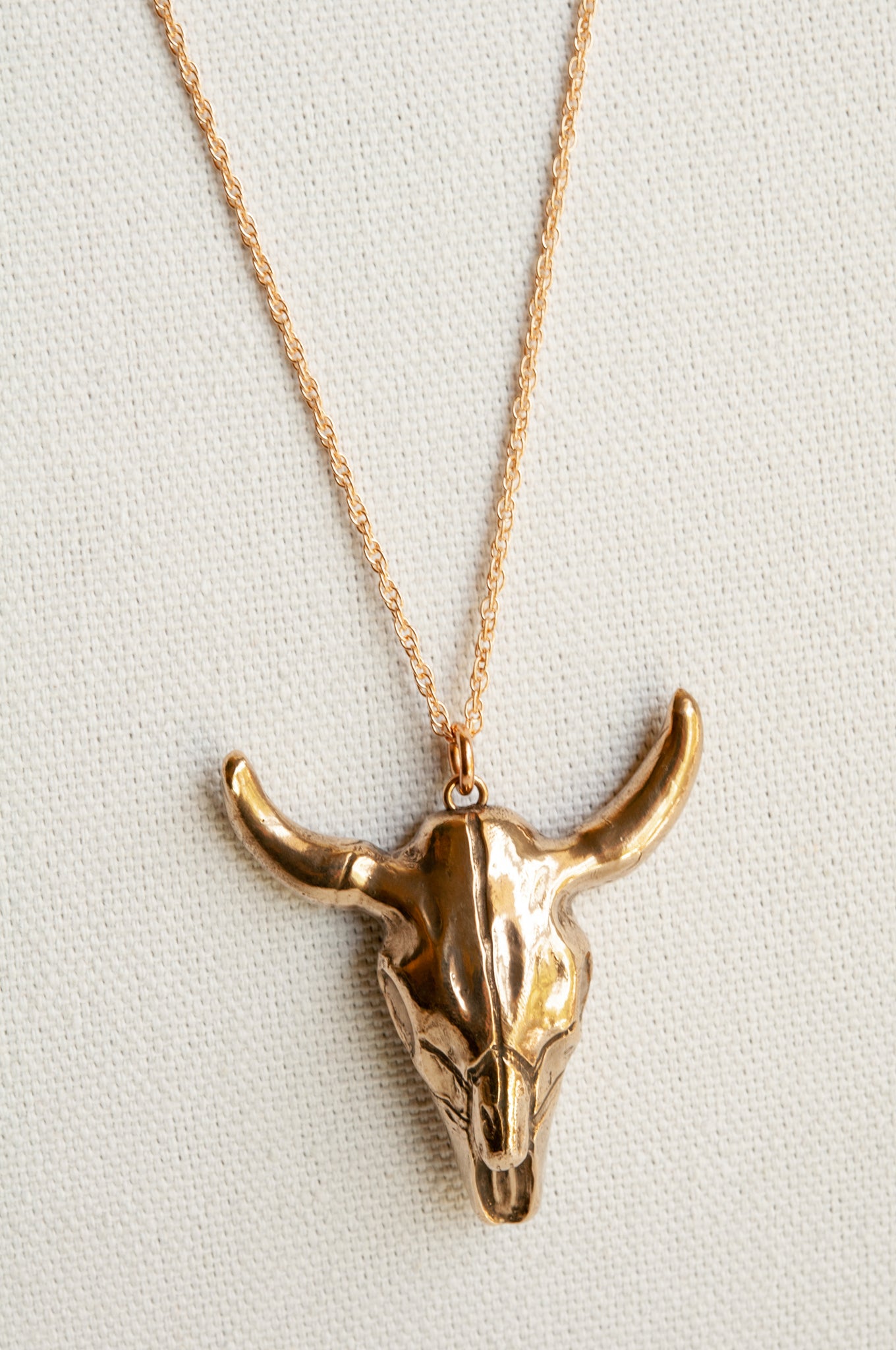 Bull Horn Necklace - Temu