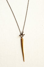 Load image into Gallery viewer, Edgy Long Spike Necklace
