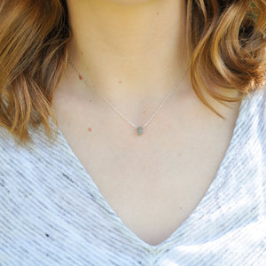 Rough Diamond Necklace