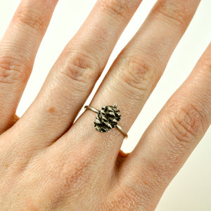 Tiny Pine Cone Ring