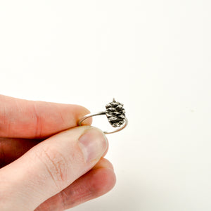 Tiny Pine Cone Ring