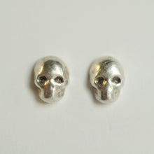 Load image into Gallery viewer, Tiny Skull Studs

