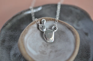 Petite Prickly Pear Cactus Necklace