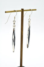 Load image into Gallery viewer, Imperial Kyanite Sterling Frame Drop Earrings
