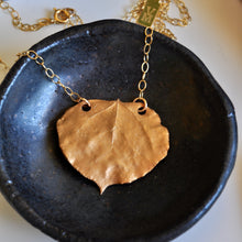 Load image into Gallery viewer, Aspen Leaf Necklace
