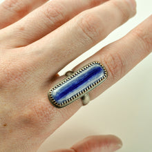 Load image into Gallery viewer, Long Kyanite Statement Ring
