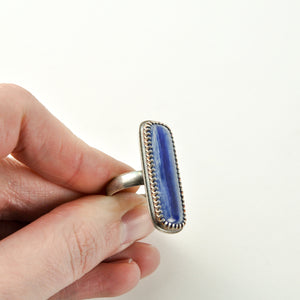 Long Kyanite Statement Ring