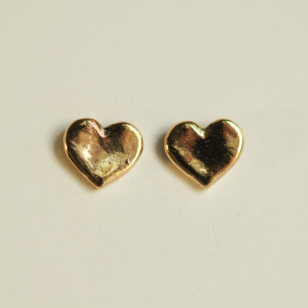 Heart Stud Earrings