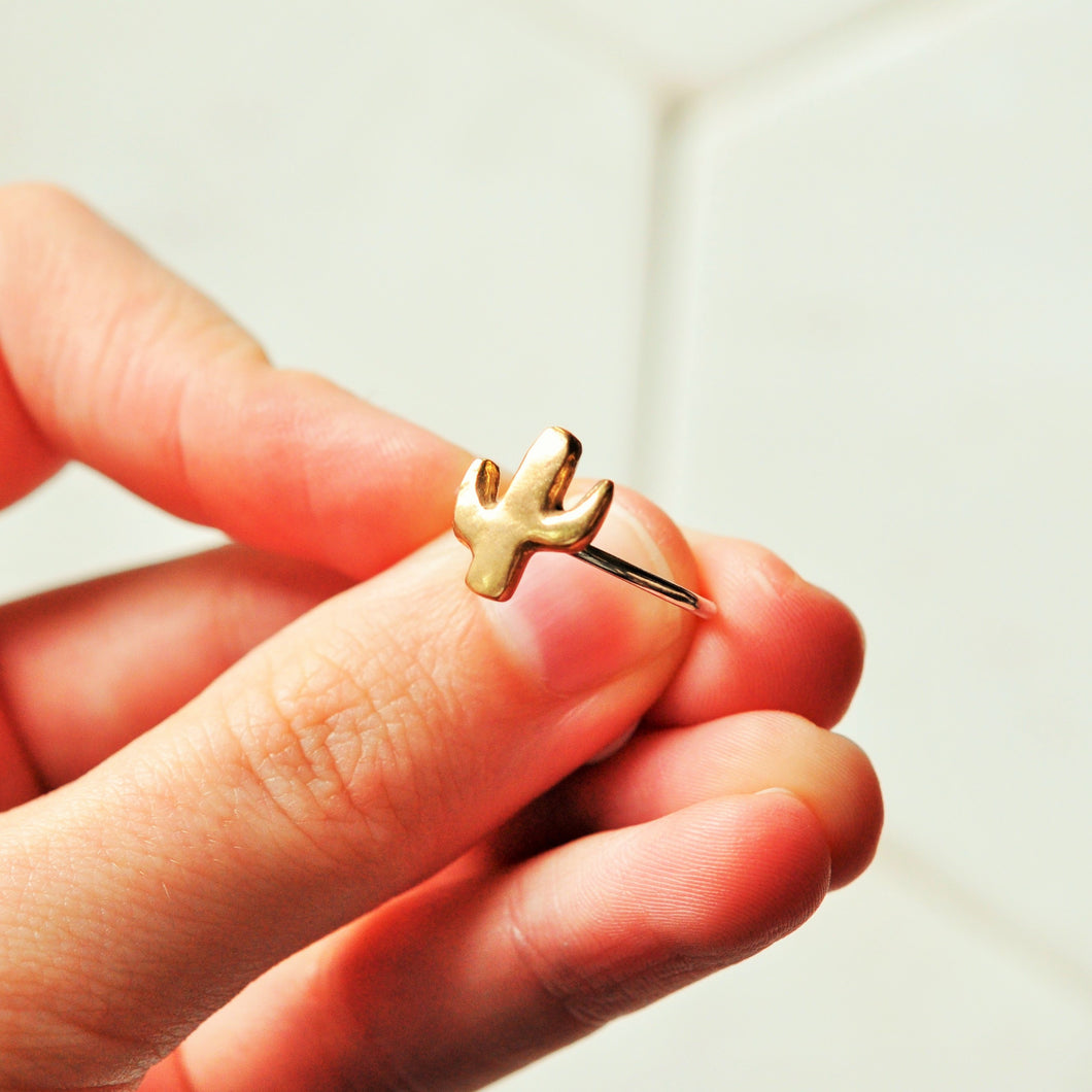 Saguaro Cactus Ring