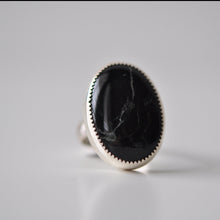 Load image into Gallery viewer, Blackstone Statement Ring
