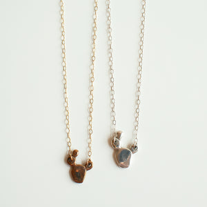 Petite Prickly Pear Cactus Necklace