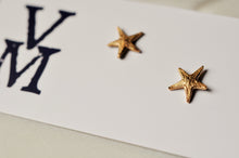 Load image into Gallery viewer, Tiny Starfish Stud Earrings

