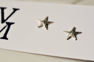 Tiny Starfish Stud Earrings