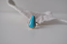 Load image into Gallery viewer, Royston Turquoise &amp; Sterling Ring - Size 5

