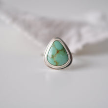 Load image into Gallery viewer, Morning Star Turquoise Stacker Ring - Size 4
