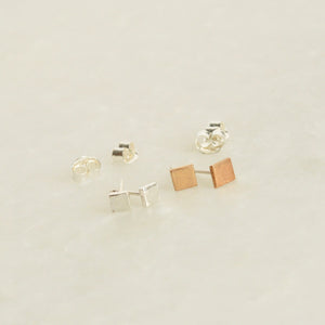Tiny Square Studs