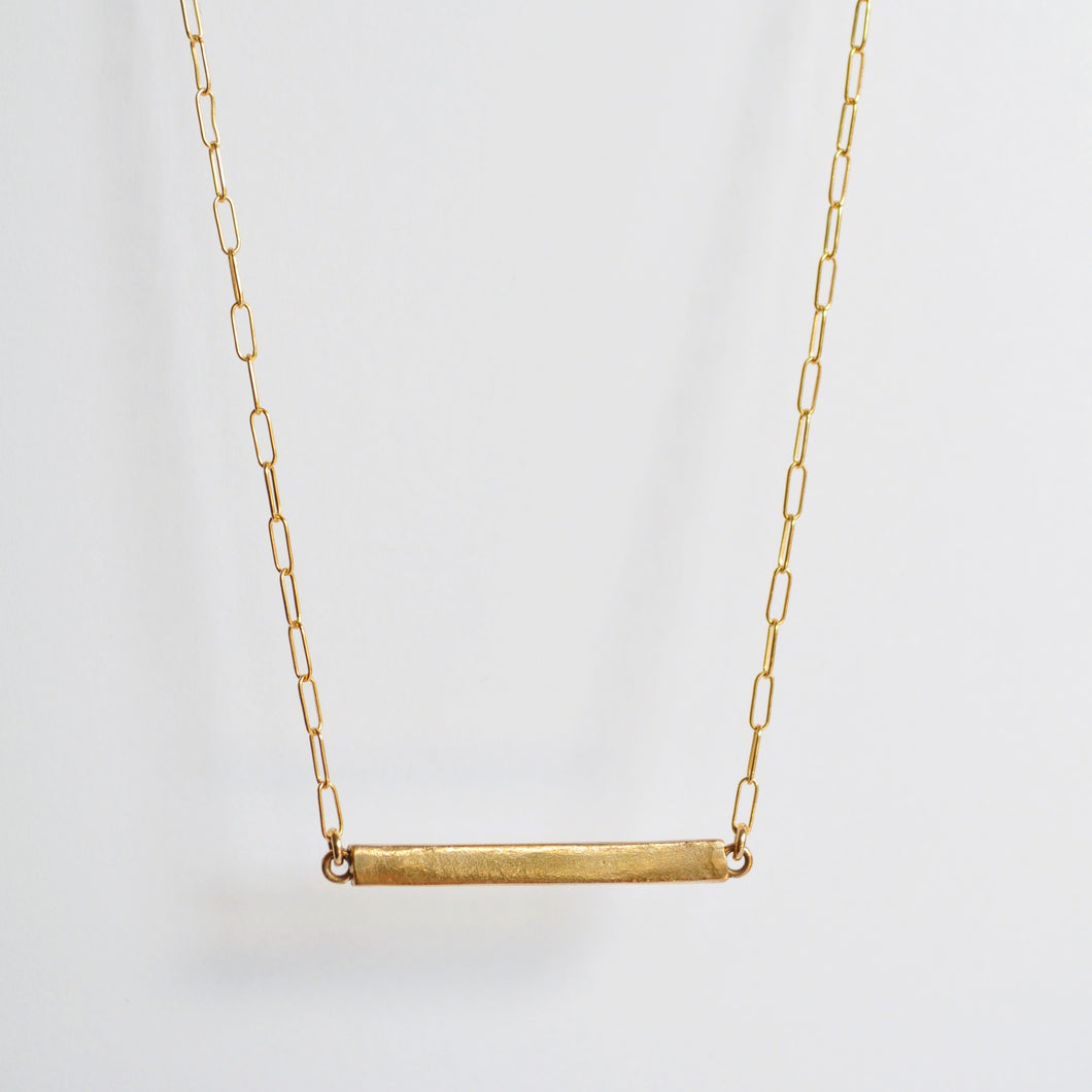 Horizontal Bar Necklace