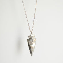 Load image into Gallery viewer, Large Arrowhead Necklace
