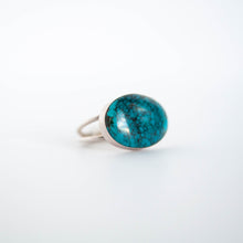 Load image into Gallery viewer, Turquoise Double Band Ring - Size 4-1/2
