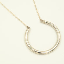 Load image into Gallery viewer, Modern Sterling Ring Necklace
