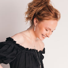 Load image into Gallery viewer, Long Bar Dangle Earrings
